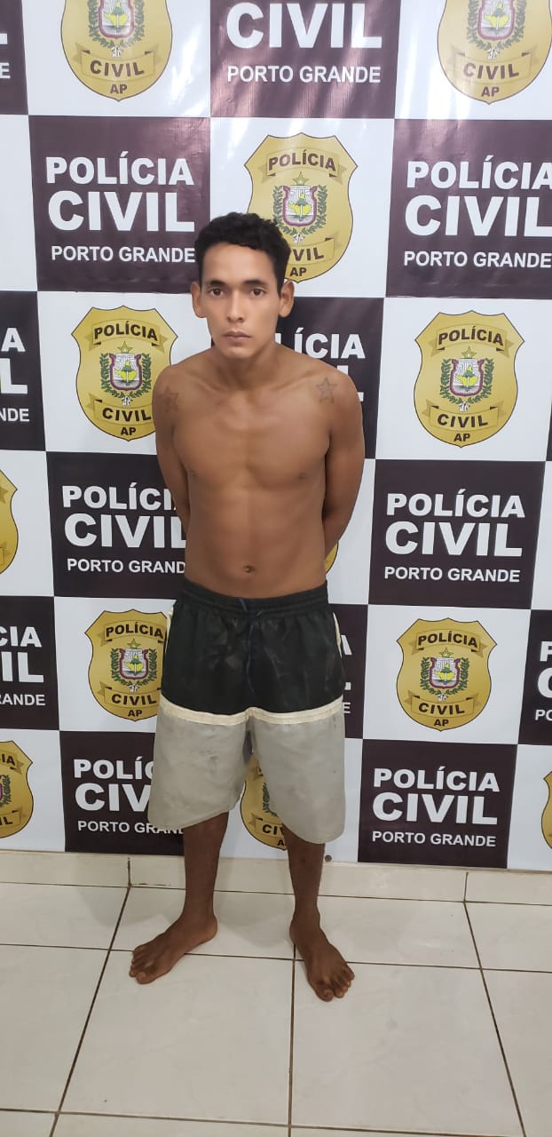 EM PORTO GRANDE, HOMEM QUE COMETEU HOMICÍDIO SE ENTREGA APÓS VÁRIAS INCURSÕES DAS POLÍCIAS CIVIL E MILITAR